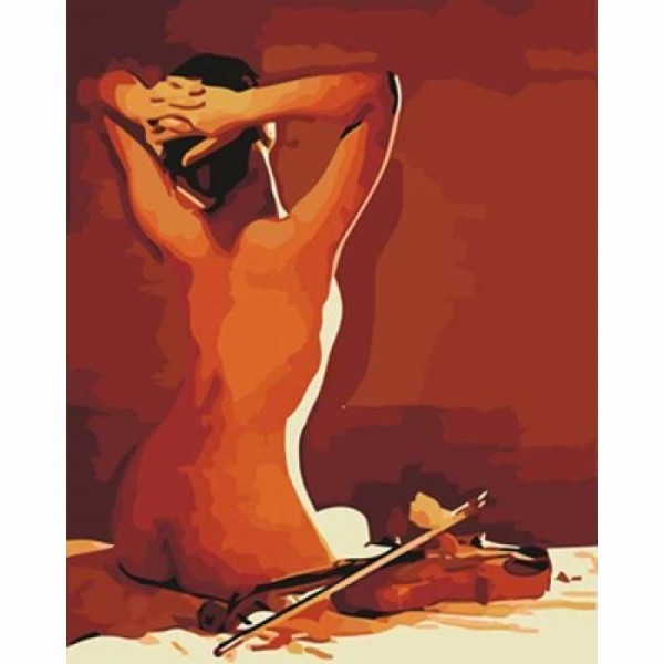 Order Portrait Nude Diy Paint By Numbers Kits
