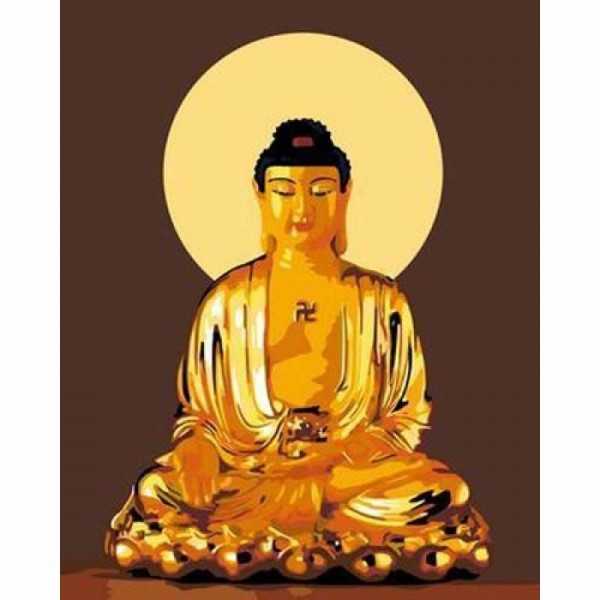 Buddha Diy Paint By Numbers Kits