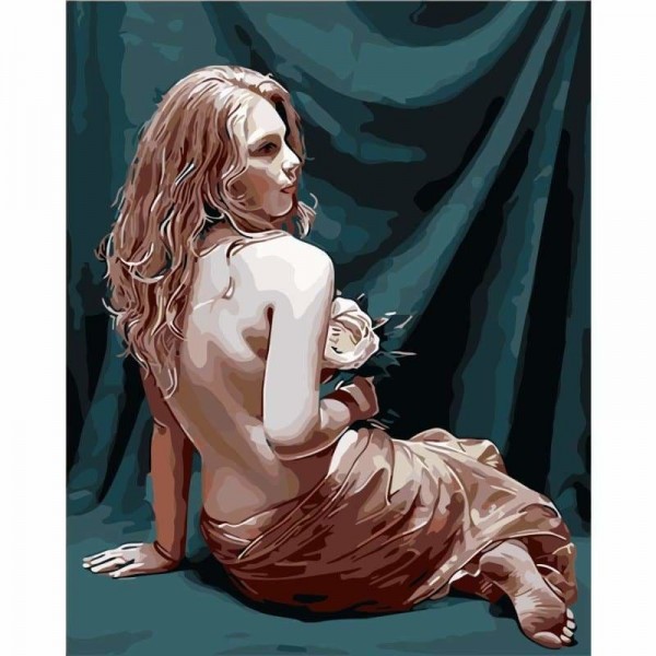 Portrait Nude Diy Paint By Numbers Kits