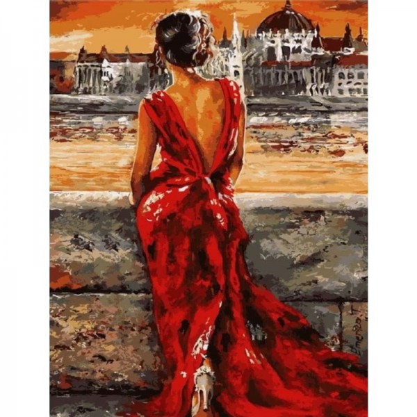 Order Portrait Sexy Woman Paint By Numbers Kits