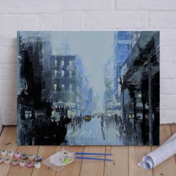 New York at night Paint By Numbers Kit