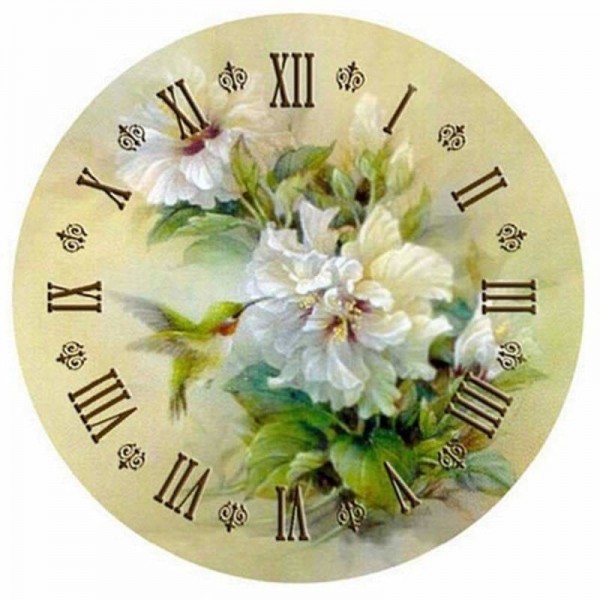 Clock Diy Paint By Numbers Kits