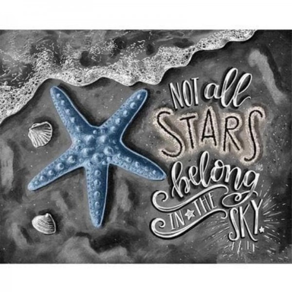 Starfish Diy Paint By Numbers Kits