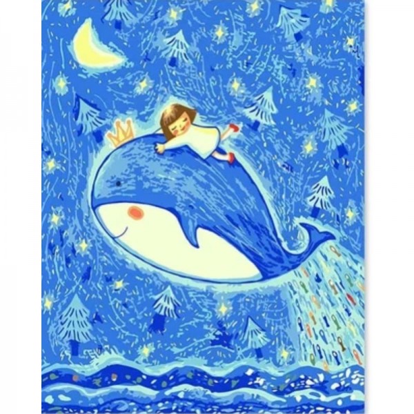 Buy Whales Diy Paint By Numbers Kits