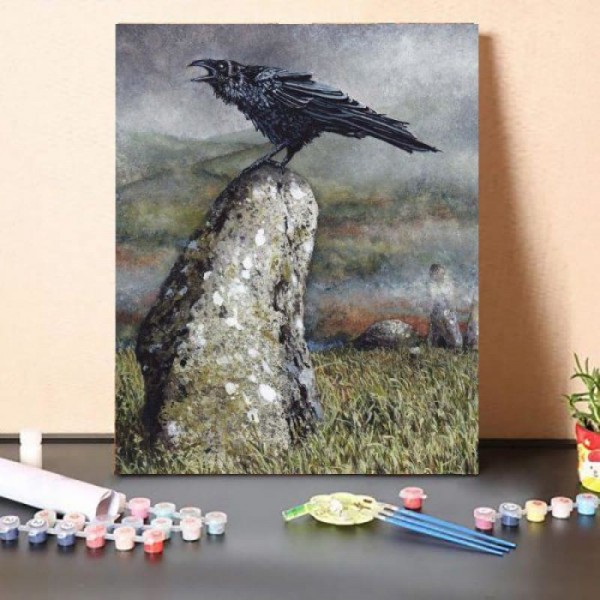 Paint By Numbers Kit – The cry of a bird
