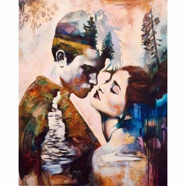 Order Lovers Portrait Diy Paint By Numbers Kits