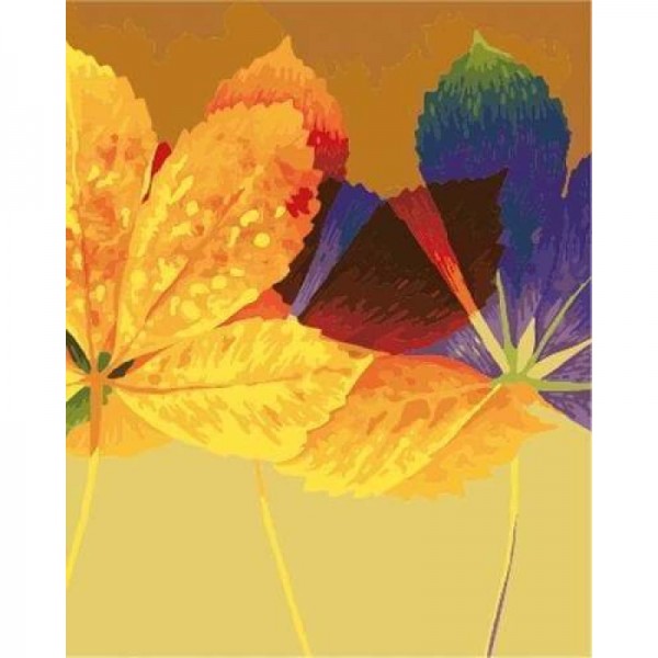 Buy Leaf Diy Paint By Numbers Kits