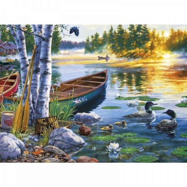 Order Landscape Nature Lake Diy Paint By Numbers Kits