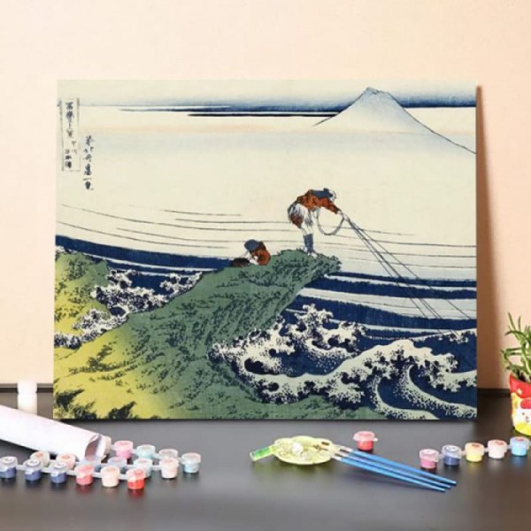 Paint by Numbers Kit – Thirty Six Views of Mount Fuji