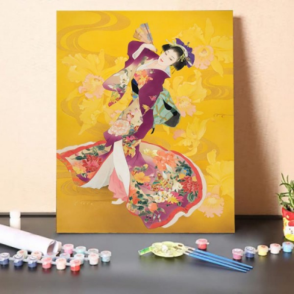 Buy Paint by Numbers Kit – Yasaka Pagoda Kyoto