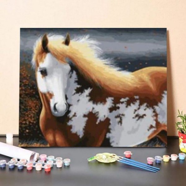 Paint By Numbers Kit – Elegant Horse