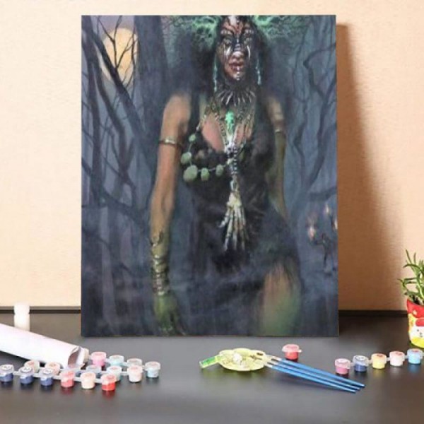 Paint By Numbers Kit – Voodoo Woman