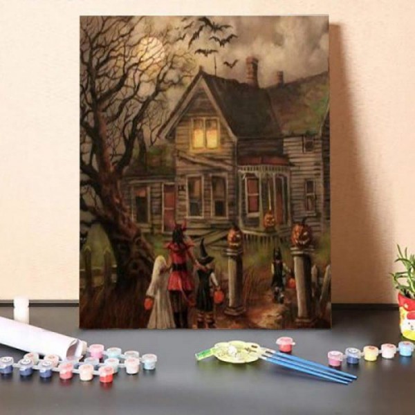 Paint By Numbers Kit – Halloween Dare