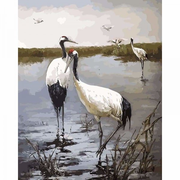 Shop for Animal Crane Diy Paint By Numbers Kits