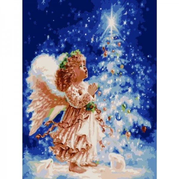 Angel Paint by Numbers Kits