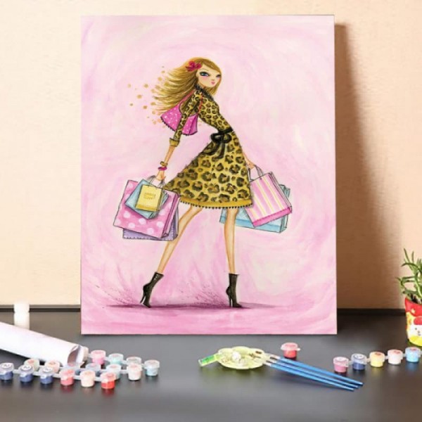 Paint By Numbers Kit-Chic Life