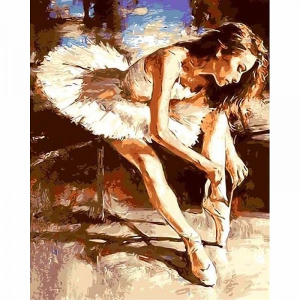 Ballet Dancer Diy Paint By Numbers Kits