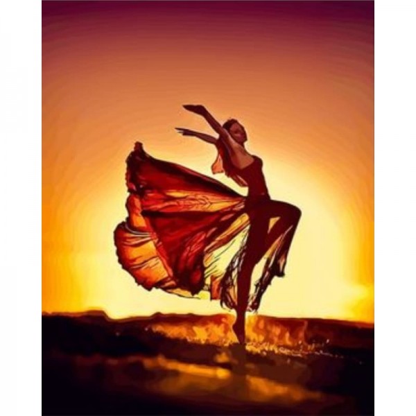 Dancer Diy Paint By Numbers Kits