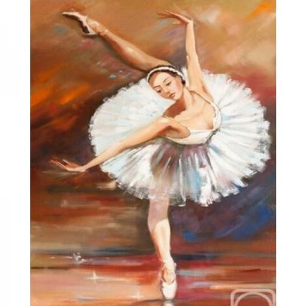 Dancer Diy Paint By Numbers Kits