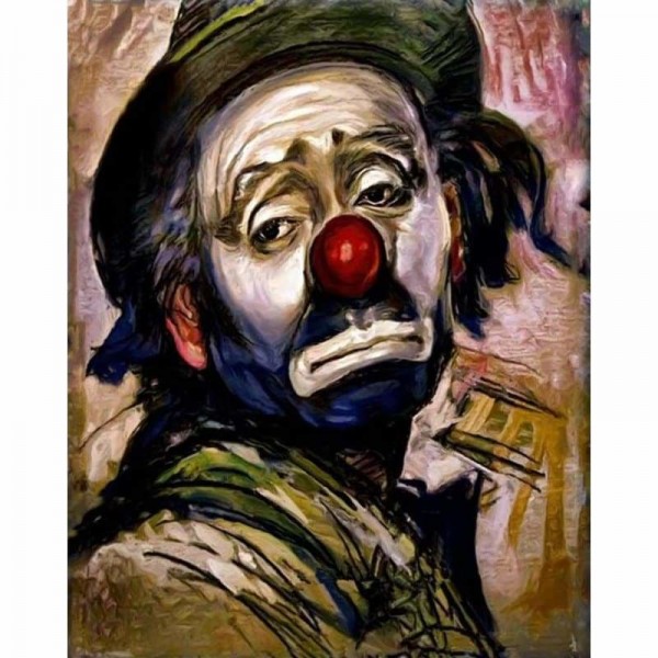 Clown Diy Paint By Numbers Kits