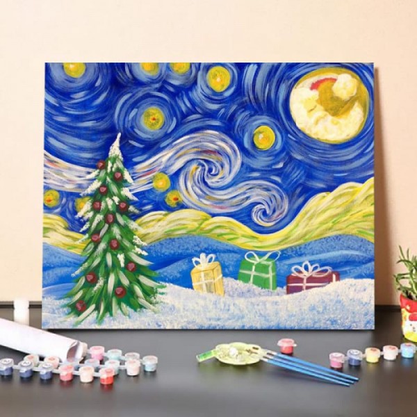 Paint By Numbers Kit – Van Gogh Christmas 3