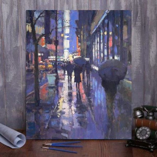 Rainy Day Paint By Numbers Kit