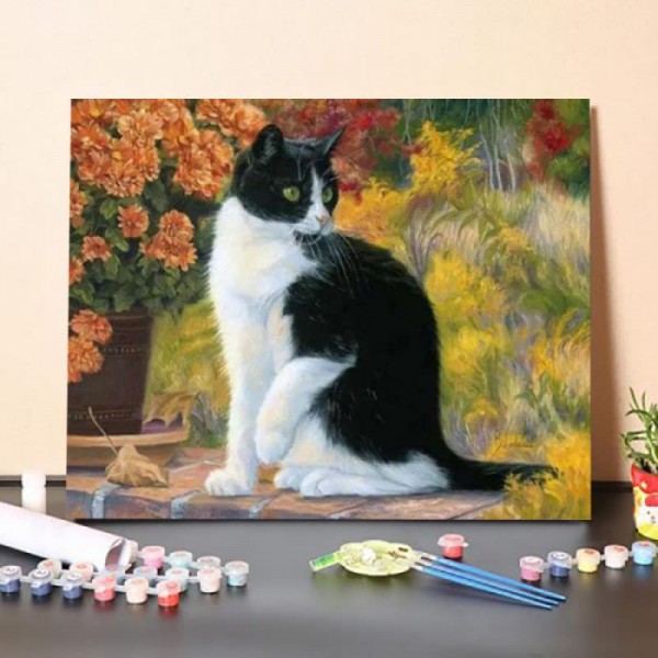 Cute Cat – Paint By Numbers Kit