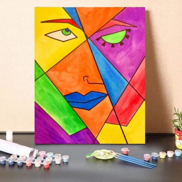 Paint By Numbers Kit Abstract Picasso Art