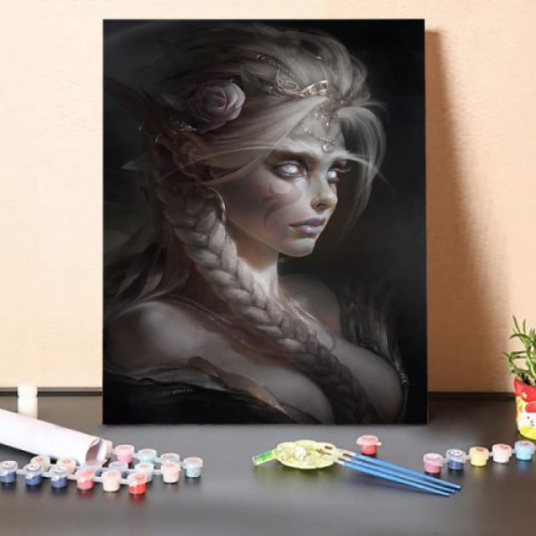 Paint by Numbers Kit-The Elf Queen