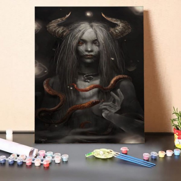 Paint by Numbers Kit-Viper Queen