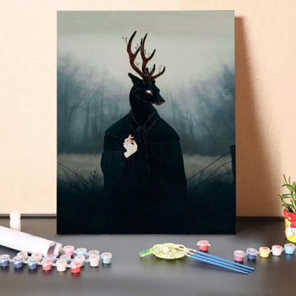 Paint by Numbers Kit-Mr. Deer