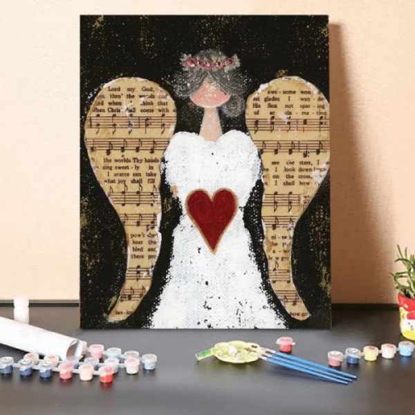 Paint by Numbers Kit-Angel of music