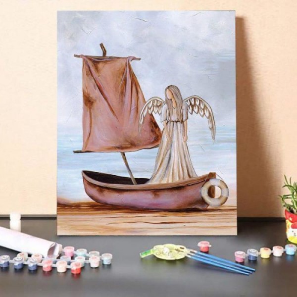 Paint by Numbers Kit-Don??t Stay In The Boat