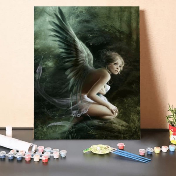 Paint by Numbers Kit-Forest spirit