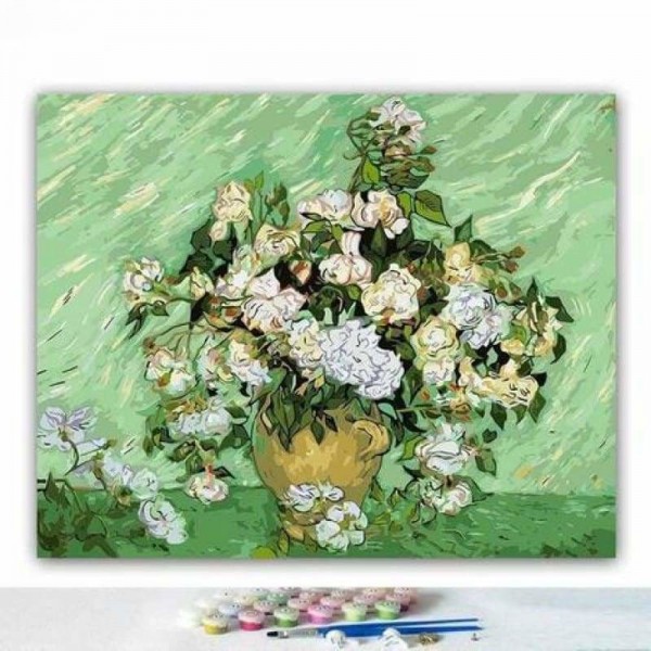 Van Gogh's Flower Diy Paint By Numbers Kits