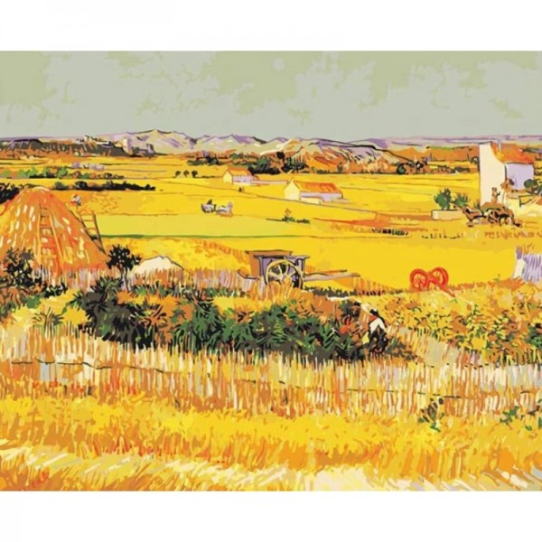 Order Van Gogh Landscape Village Diy Paint By Numbers Kits