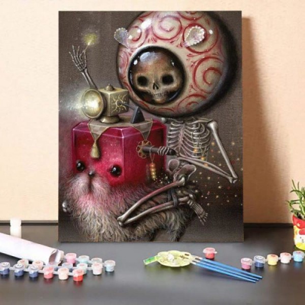 Paint By Numbers Kit-Mechanical Alien