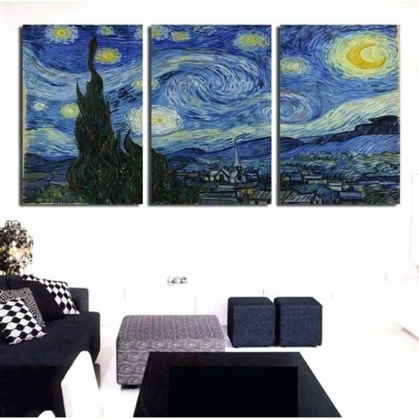 Shop Multi Panel Night Sky Diy Paint By Numbers Kits