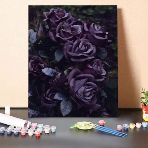 Paint by Numbers Kit-Purple Charm