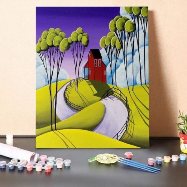 Jelly Bean Farm Paint By Numbers Kit
