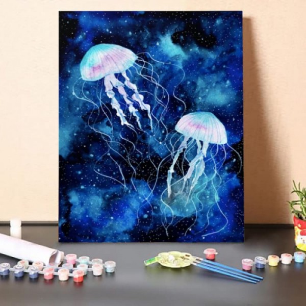 Jellyfish – Paint By Numbers Kit