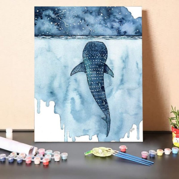 Paint By Numbers Kit – Whale Shark