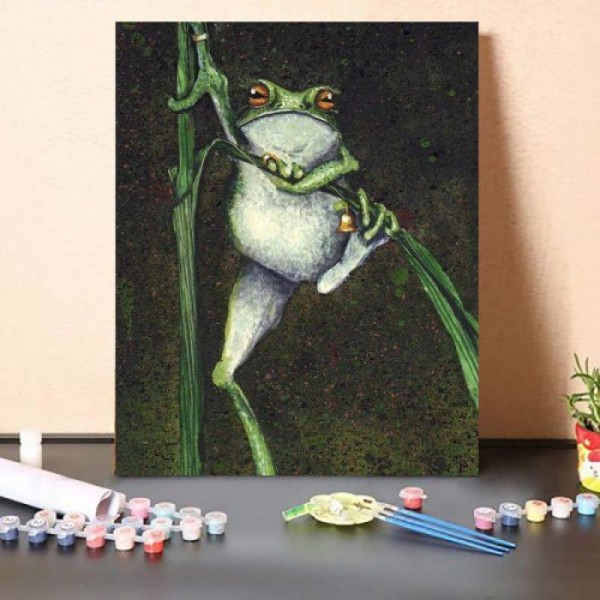 Paint By Numbers Kit – Green Frog