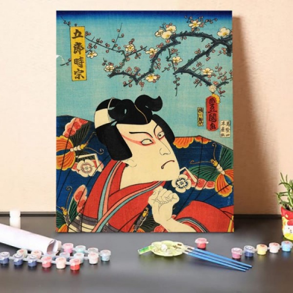 Paint by Numbers Kit-The Samurai