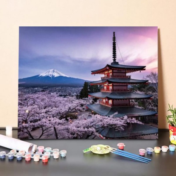 Paint by Numbers Kit – Mount Fuji XV