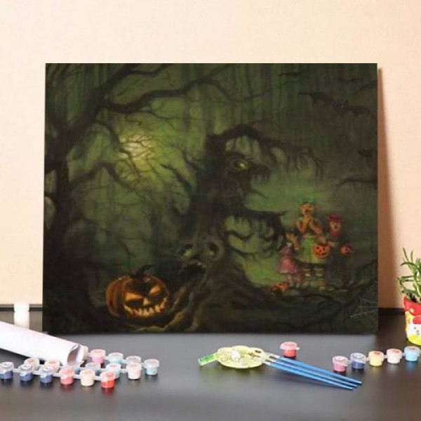 Paint By Numbers Kit – Halloween Shortcut