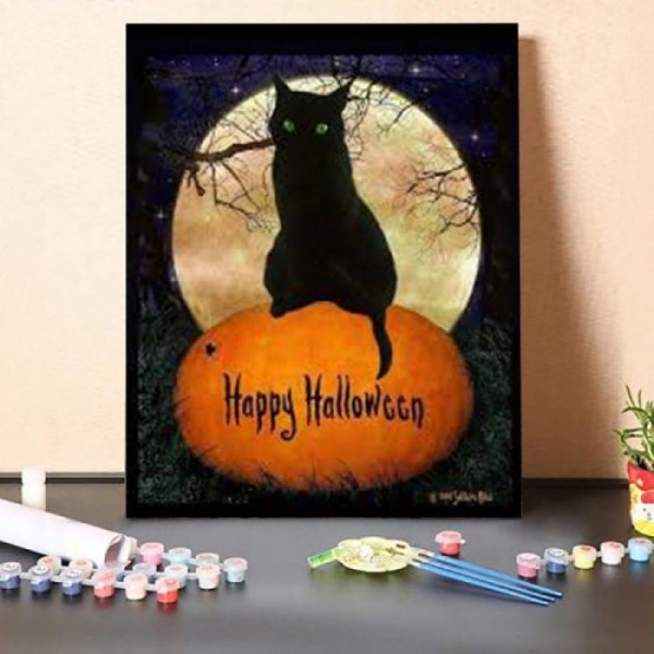 Paint By Numbers Kit – Happy Halloween