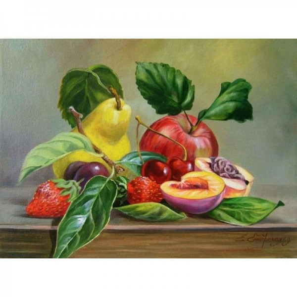Fruit Diy Paint By Numbers Kits