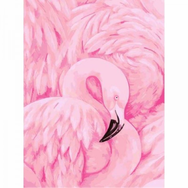 Buy Flying Animal Flamingo Diy Paint By Numbers Kits