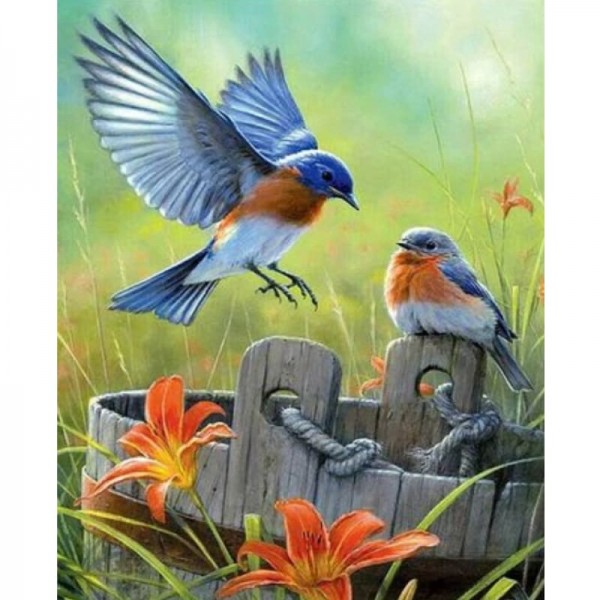 Flying Animal Bird Diy Paint By Numbers Kits